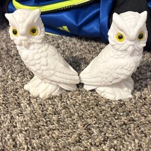 White Owl Figurines